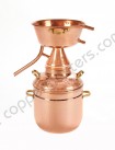 Copper Alquitar Still (3 Bodies)