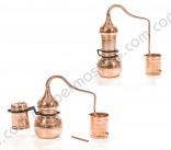 Copper Rotating Column Alembic Still
